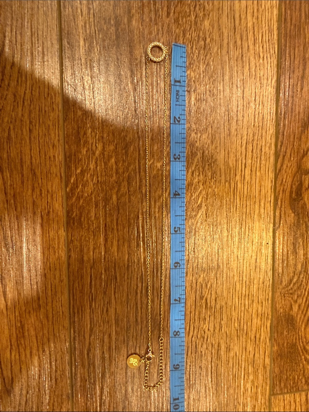 Plunder Gold Circle Necklace - Picture 2 of 3